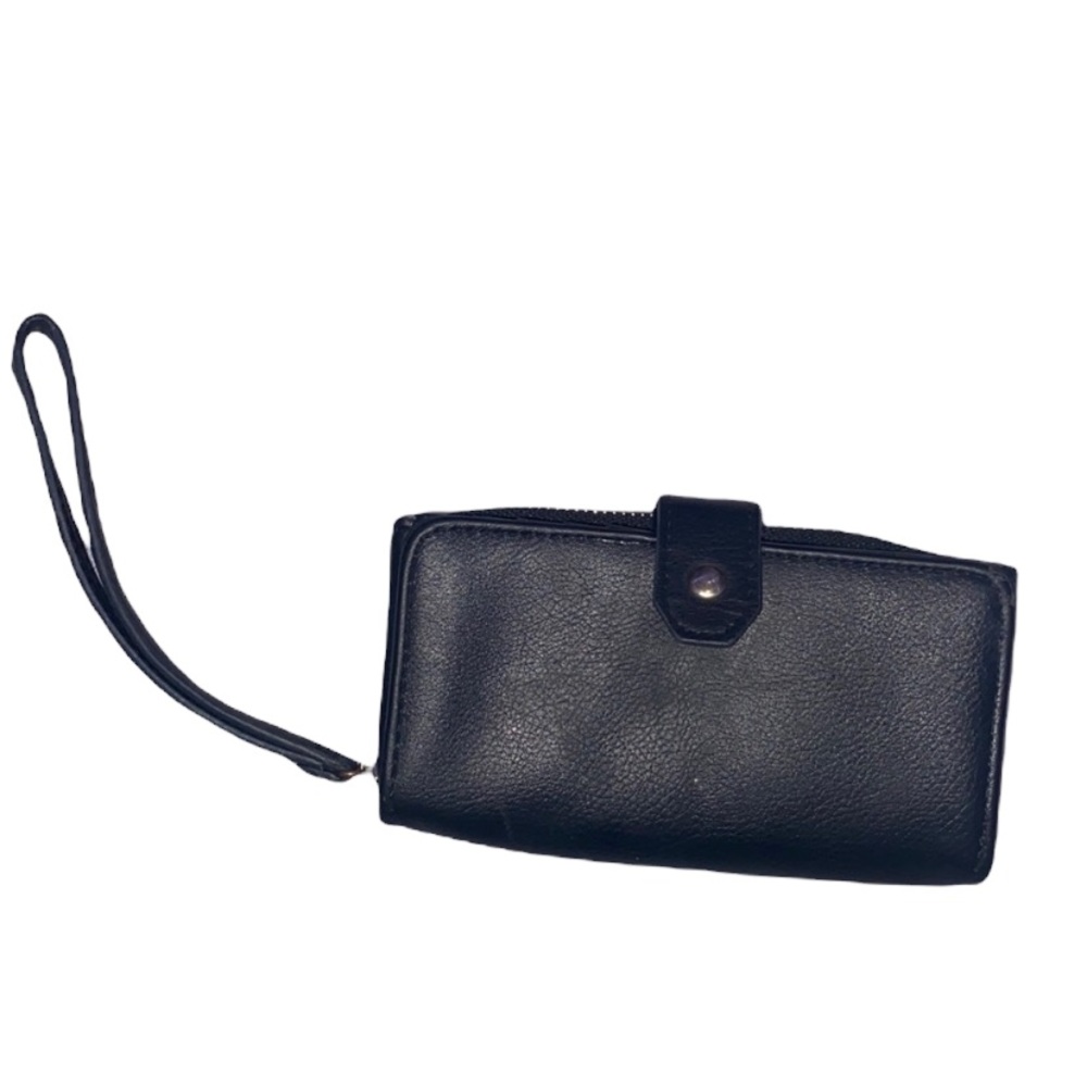 Black Wild Fable Wrist Wallet